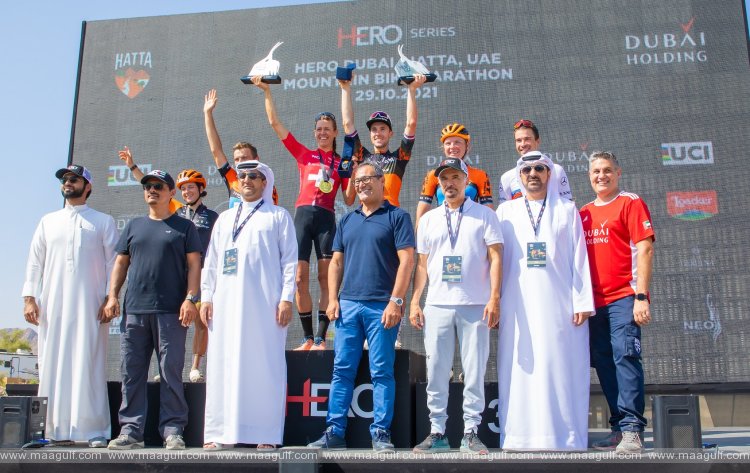 Czech Stosek and Switzerland’s Luthi bag top honours in HERO Dubai Hatta Elite 60km race